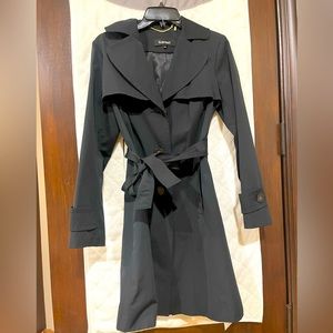 Tracy Ellen Black trench rain coat